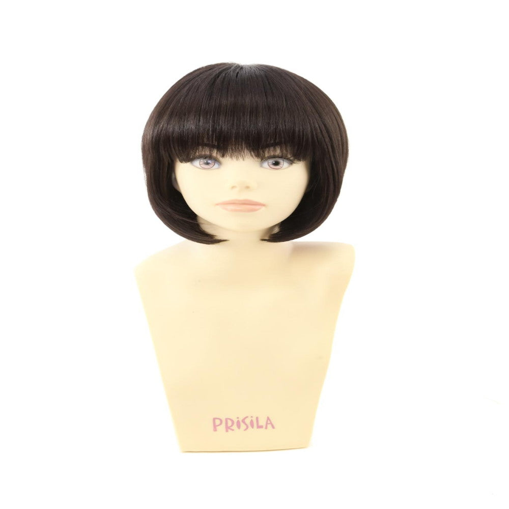 Priscilla All Wig Mrs. Heat-Resistant Natural Color