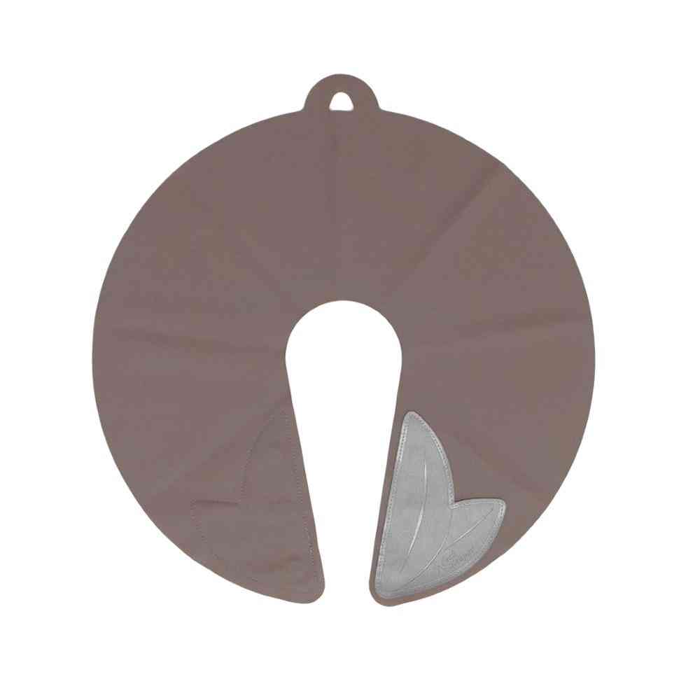 P-UP Recovery Neck Fit Brown 1 Piece