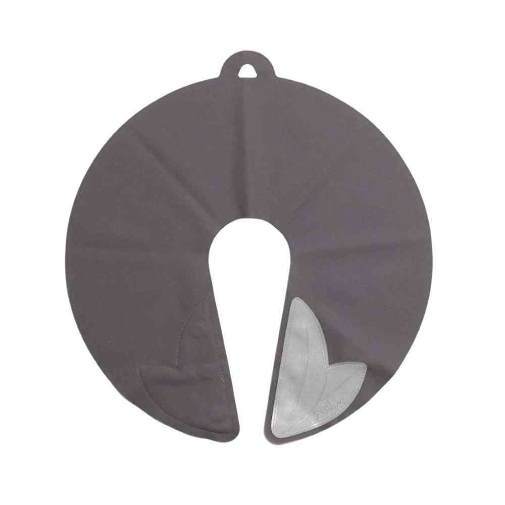 P-UP Recovery Neck Fit Gray 1 Piece