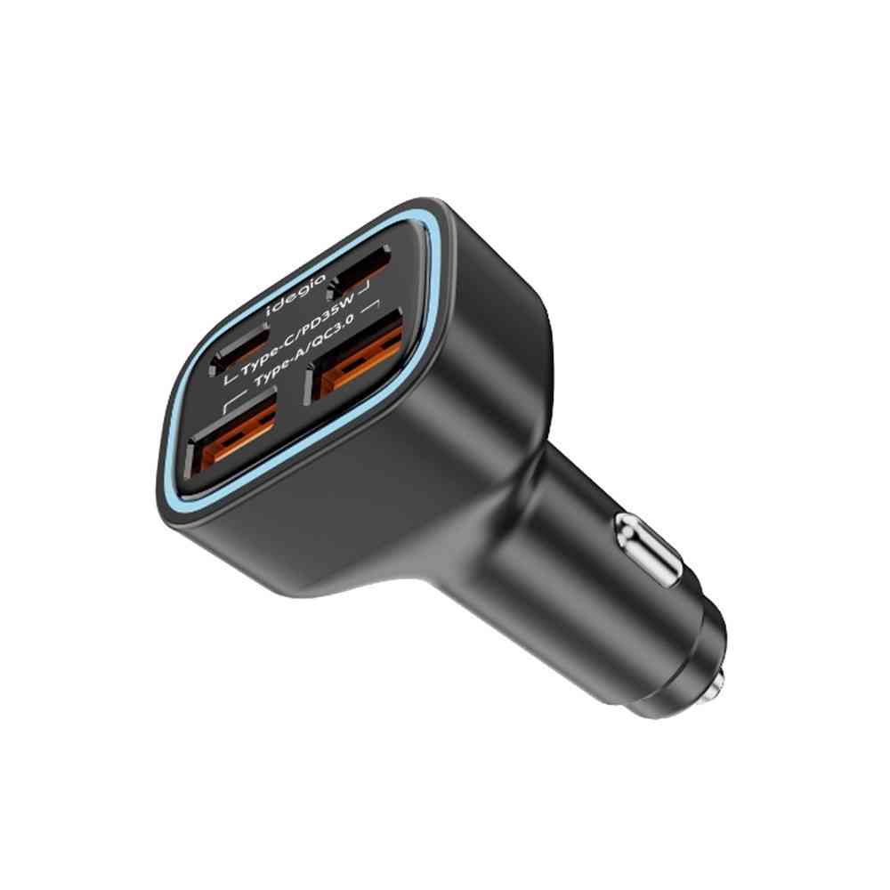 Arks 4-Port Fast Charger Black BK X-378