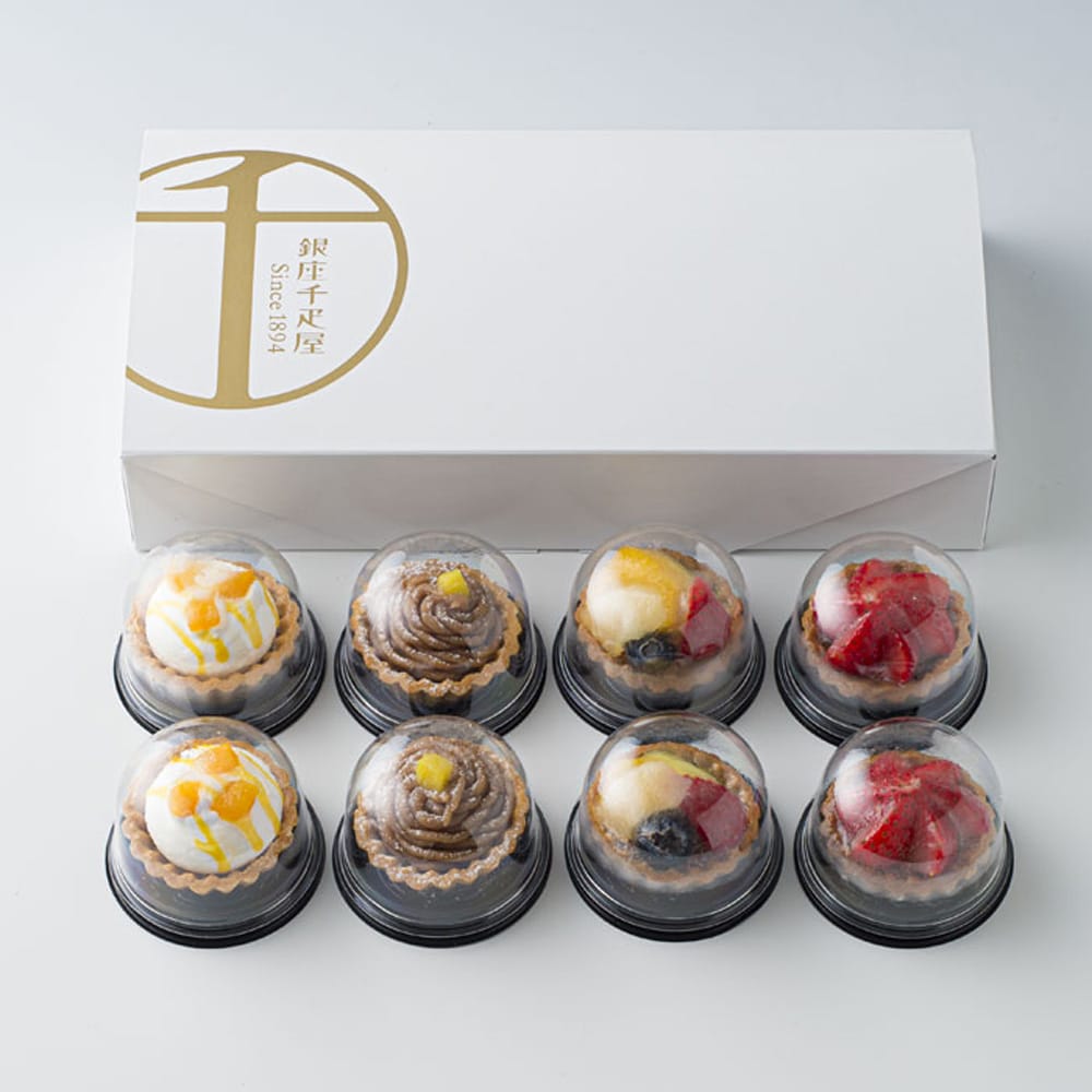 Ginza Senbikiya Ginza Petit Fruit Tart × 1 Box