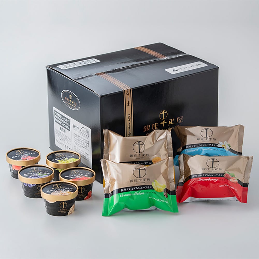 Ginza Senbikiya Ginza Premium Ice Selection × 1 Box