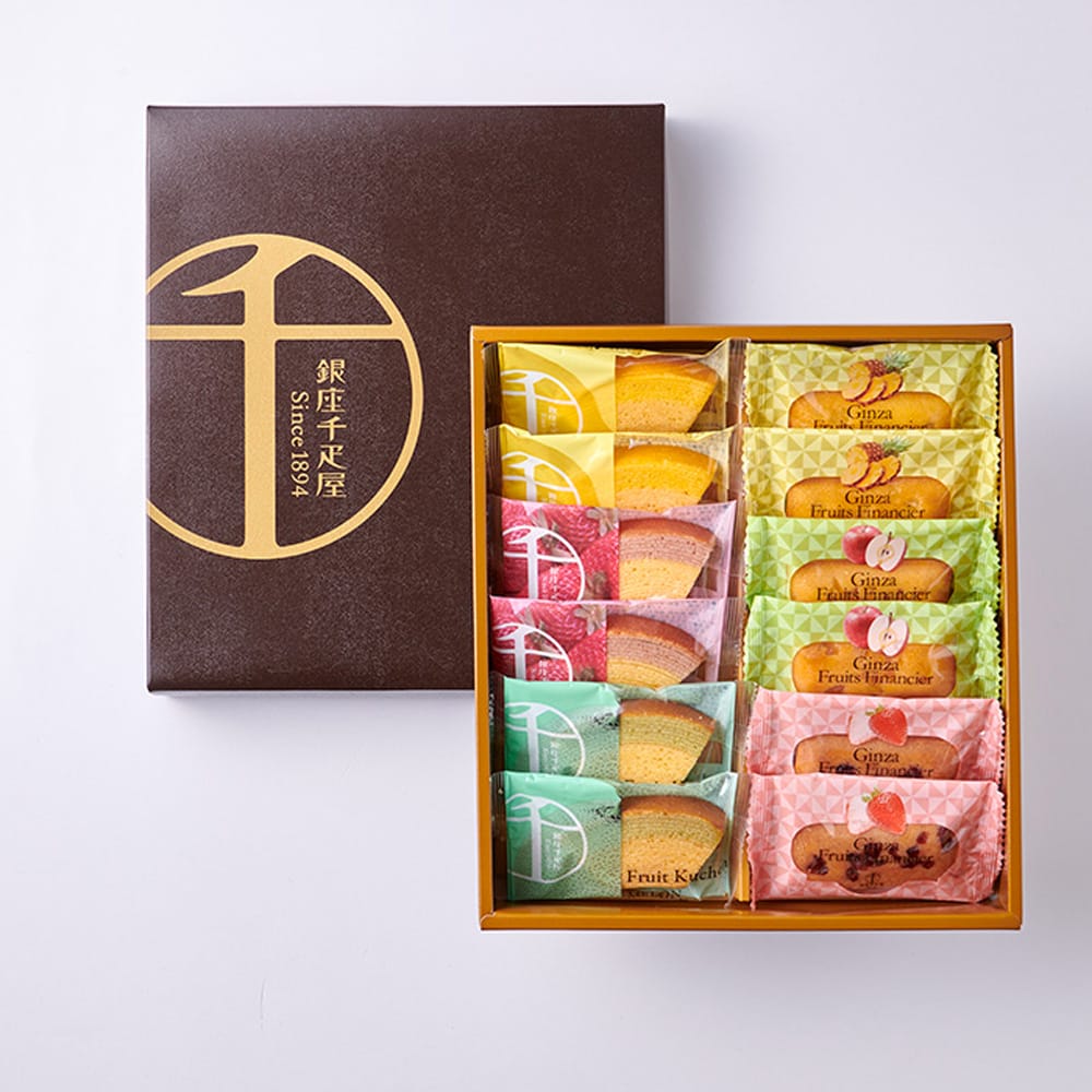 Ginza Senbikiya Ginza Fruit Gateau × 1 Box