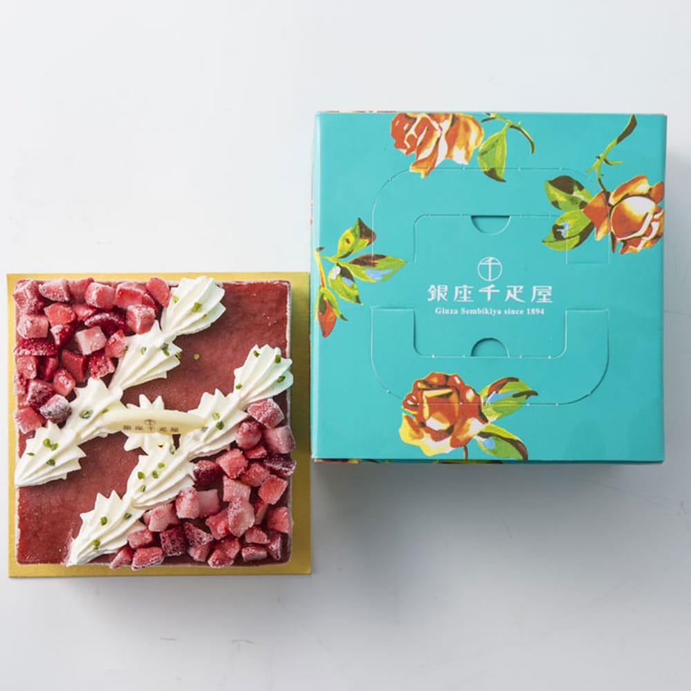 Ginza Senbikiya Strawberry Ice Cake x1 Box