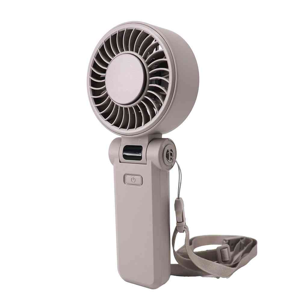 Newseed ICE Plate & LCD Display Handheld Fan Gray