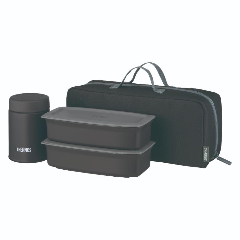 Thermos Vacuum Insulated Soup Lunch Set JEH-1000 BKGY