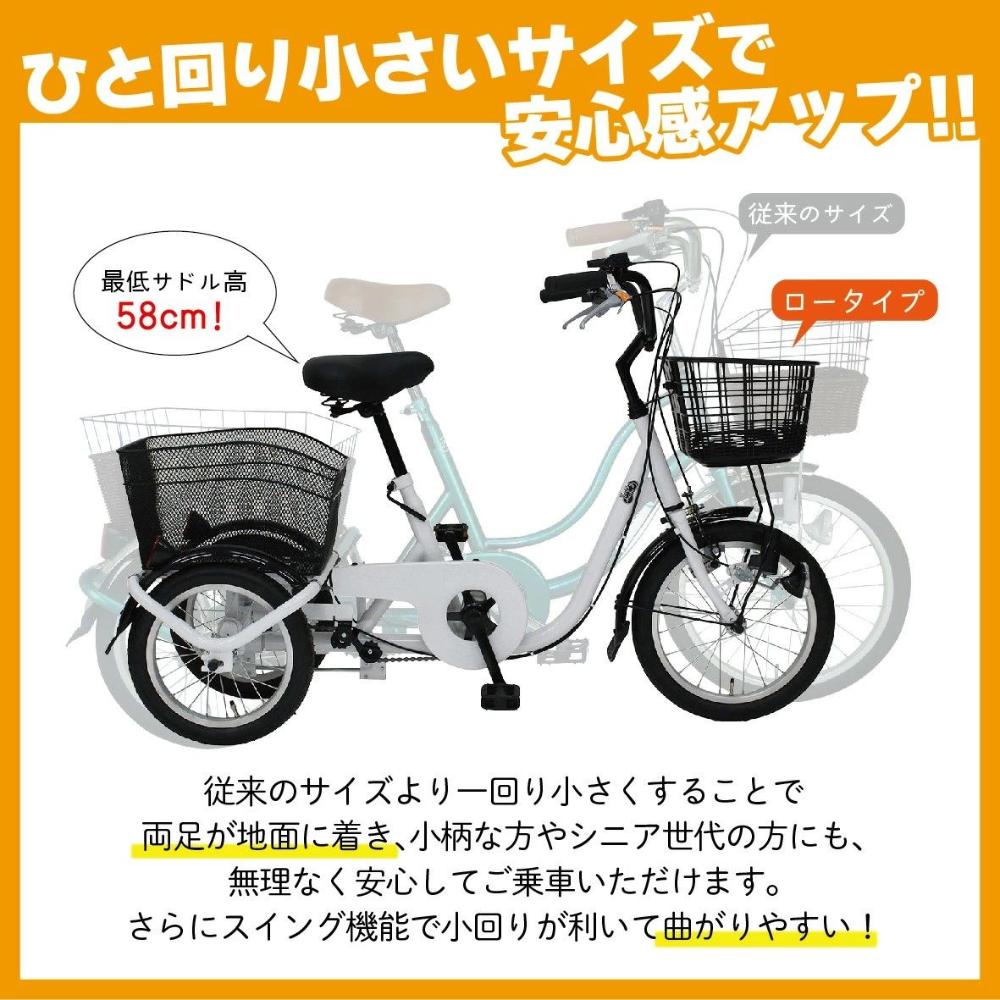 SWING CHARLIE Low-Type Tricycle L