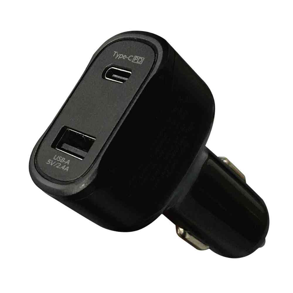 Ozma PD-Compatible DC-USB Charger C&A 60W Black