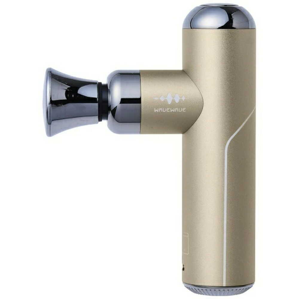 Seven Wave WAVEWAVE FASCIAL RELEASE GUN LITTLE Champagne Gold