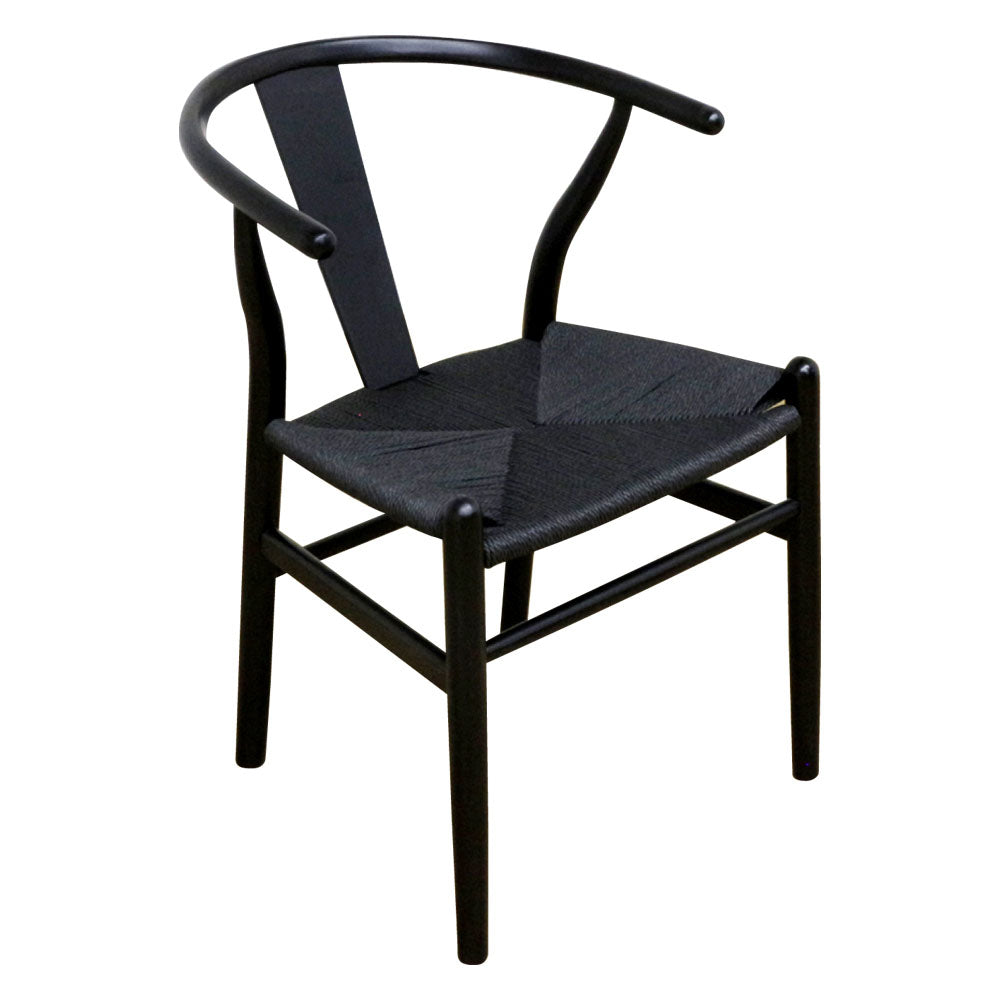 Paper Cord Dining Chair DC-NDK-BKBK