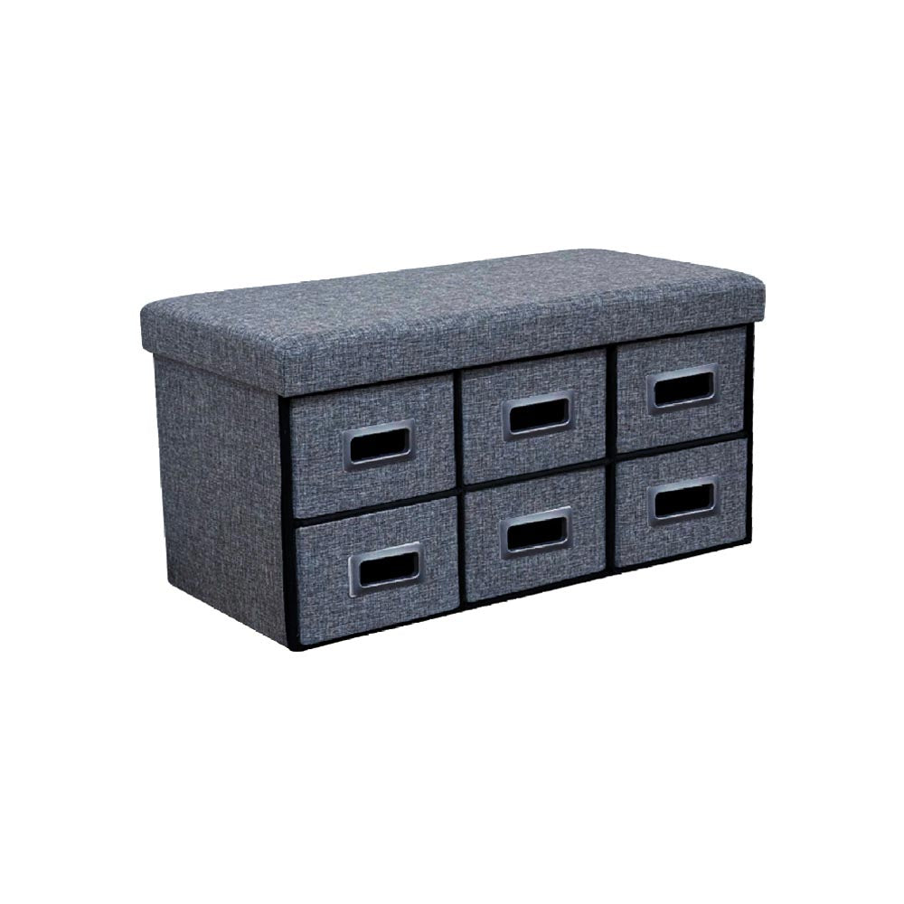 Storage Bench Stool ST-DRW-76-GY