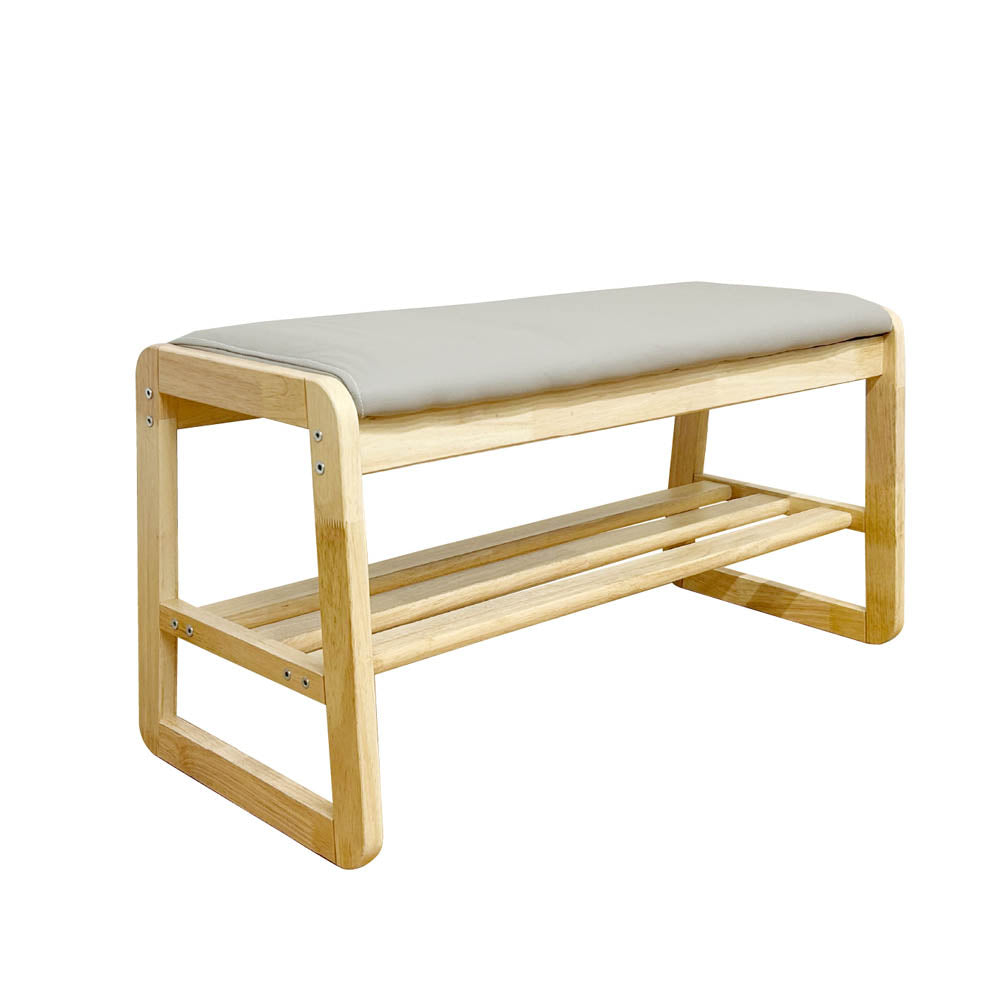 80cm Wide Shoe Bench BT-SHOE-BENCH-W80-NA