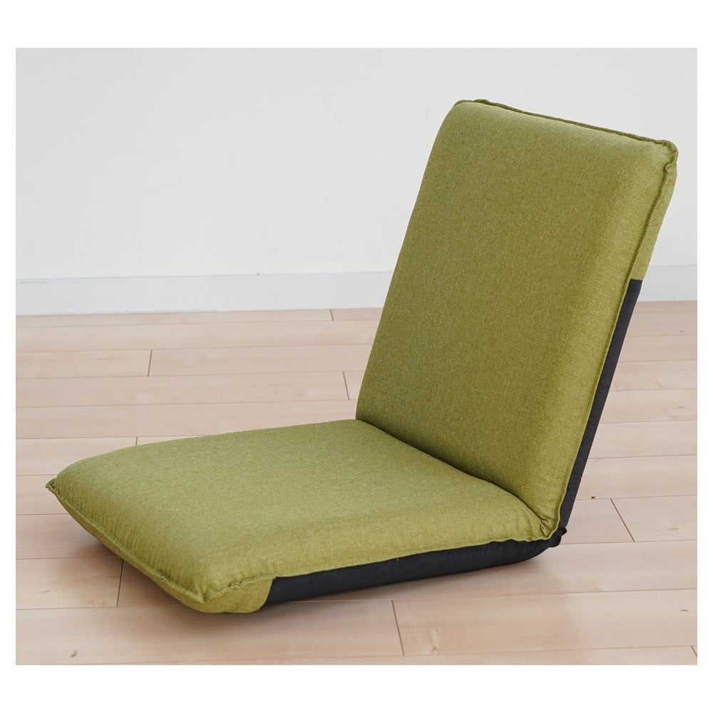 S Normal Floor Chair 14-Position Reclining Green