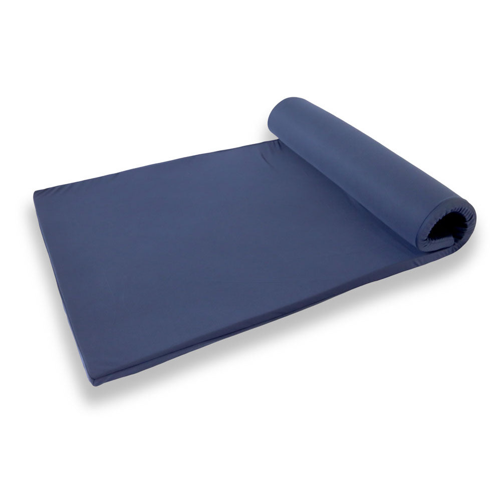 4cm High Resilience Mattress - Double - Navy