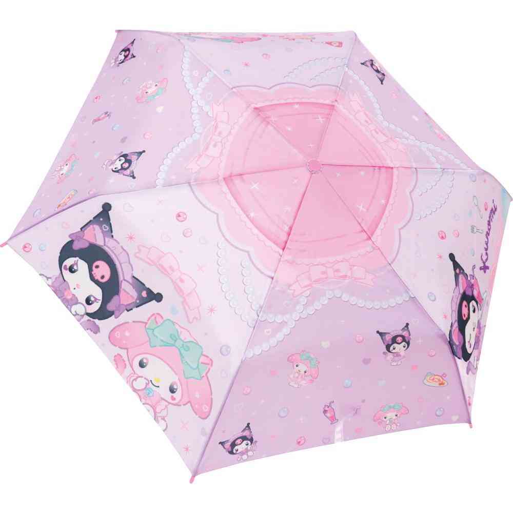 J's Planning Folding Umbrella My Melody & Kuromi - 1 Piece