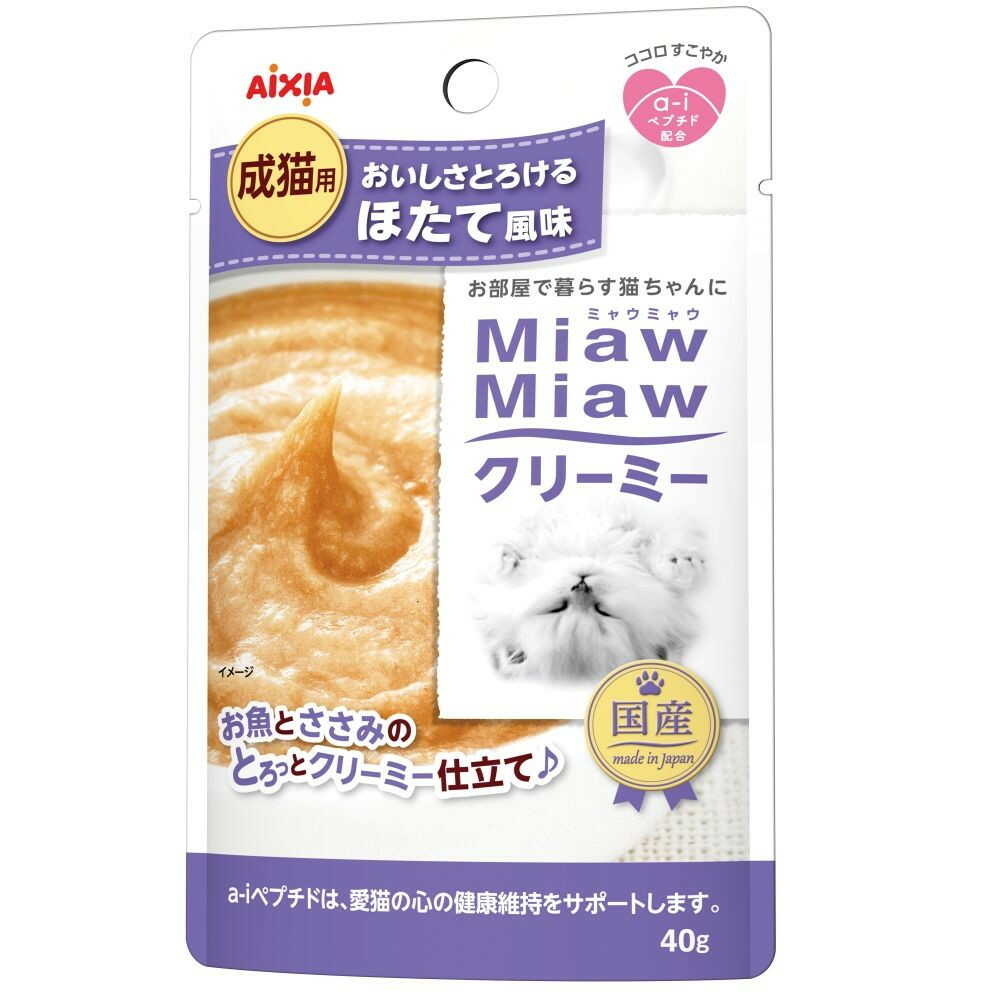 Aixia MiawMiaw Creamy Scallop Flavor 40g