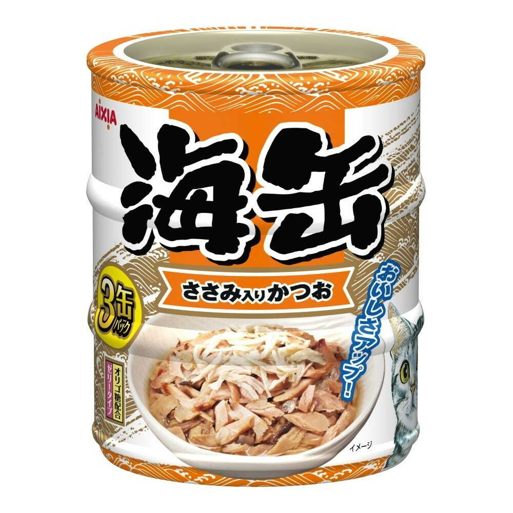 Aixia Mini Sea Can 3P with Chicken Flakes 180g