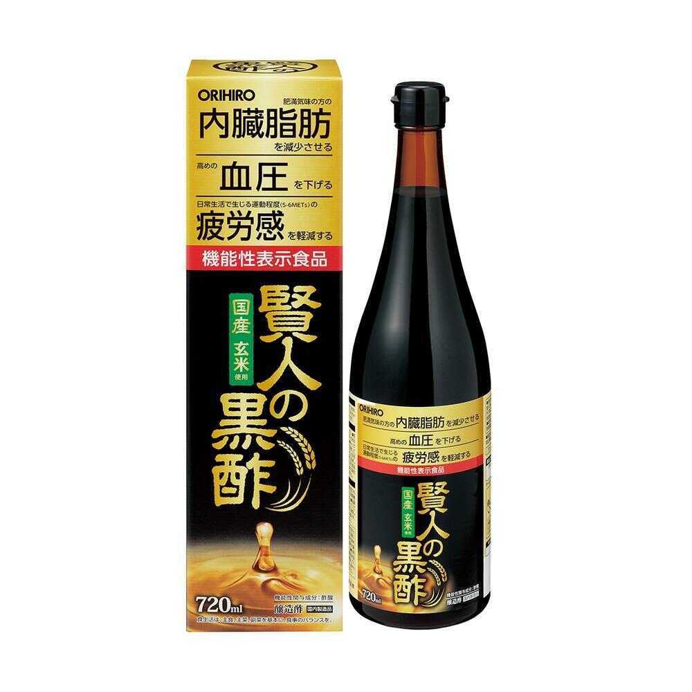 Functional Food Orihiro Kenjin's Black Vinegar 720ml
