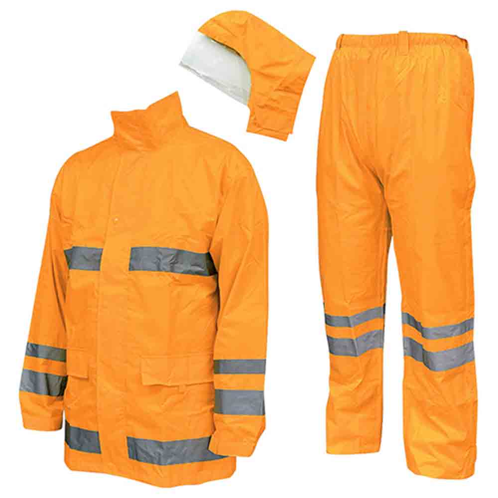 Rain Suit F-8400 Fluorescent Orange L