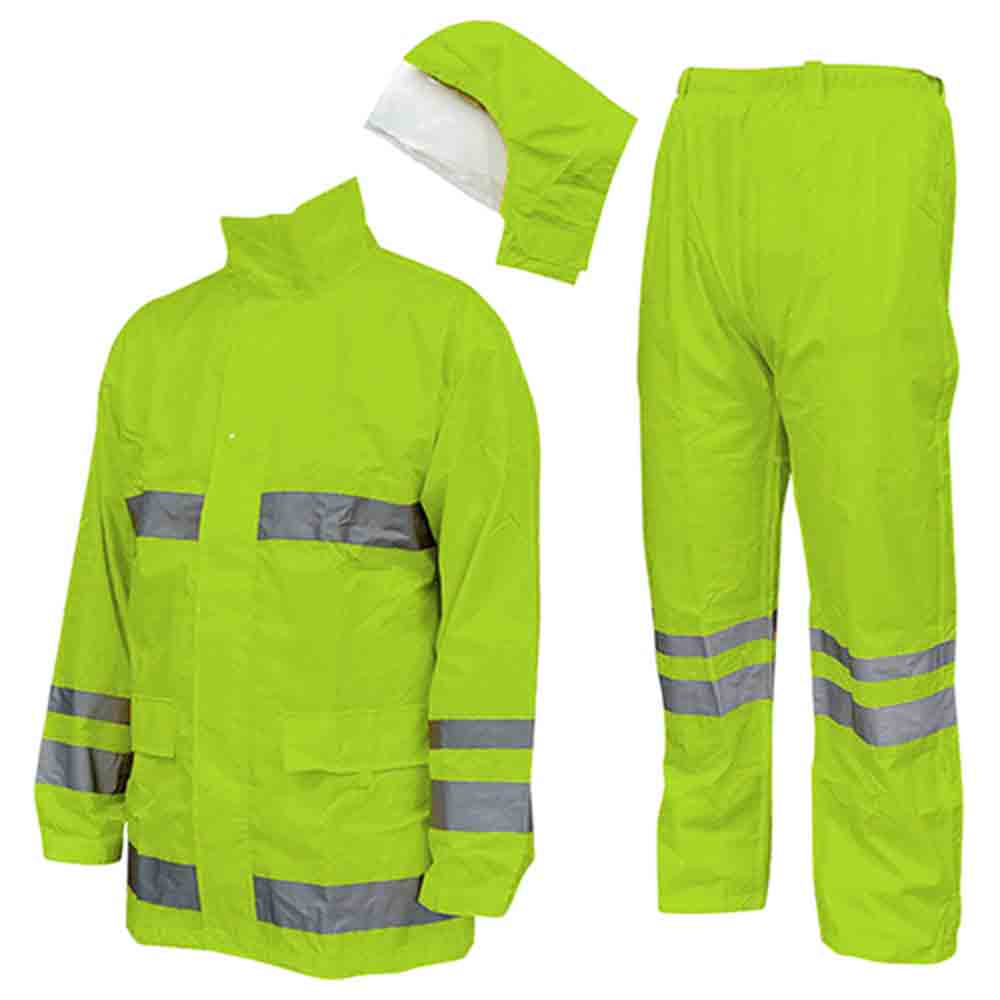Rain Suit F-8400 Fluorescent Yellow L