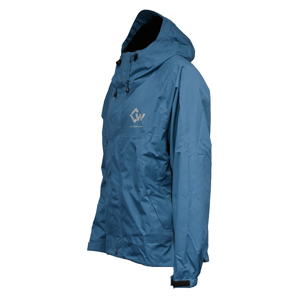 Rain Parka AG-7000 Blue Gray L
