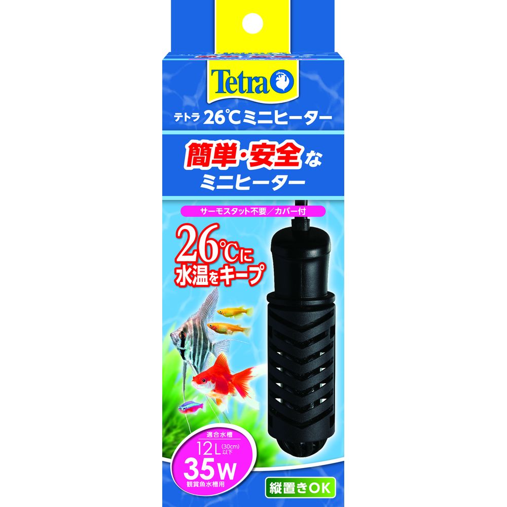 Spectrum Brands Japan Tetra Mini Heater 26°C 35W