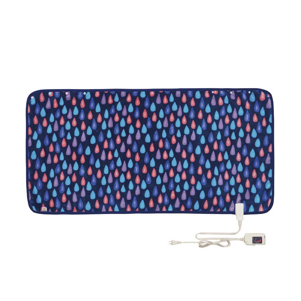 Raindrop Pattern Electric Blanket Made in Japan SB20B12 MB
