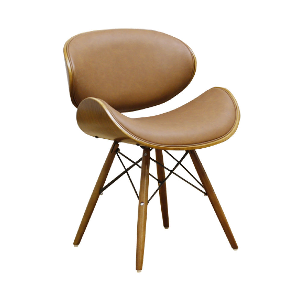Mid-Century Style Design Chair CC-02-LBR