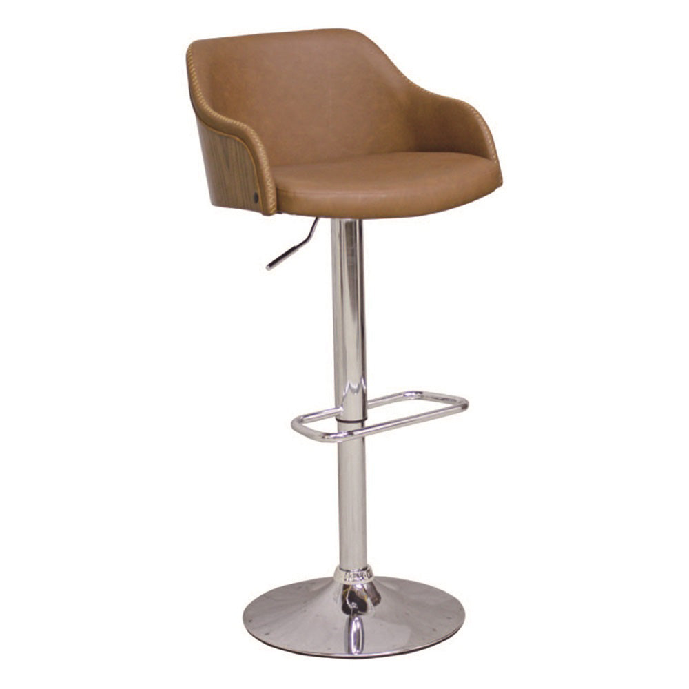Modern Counter Chair Light Brown CC-09-LBR