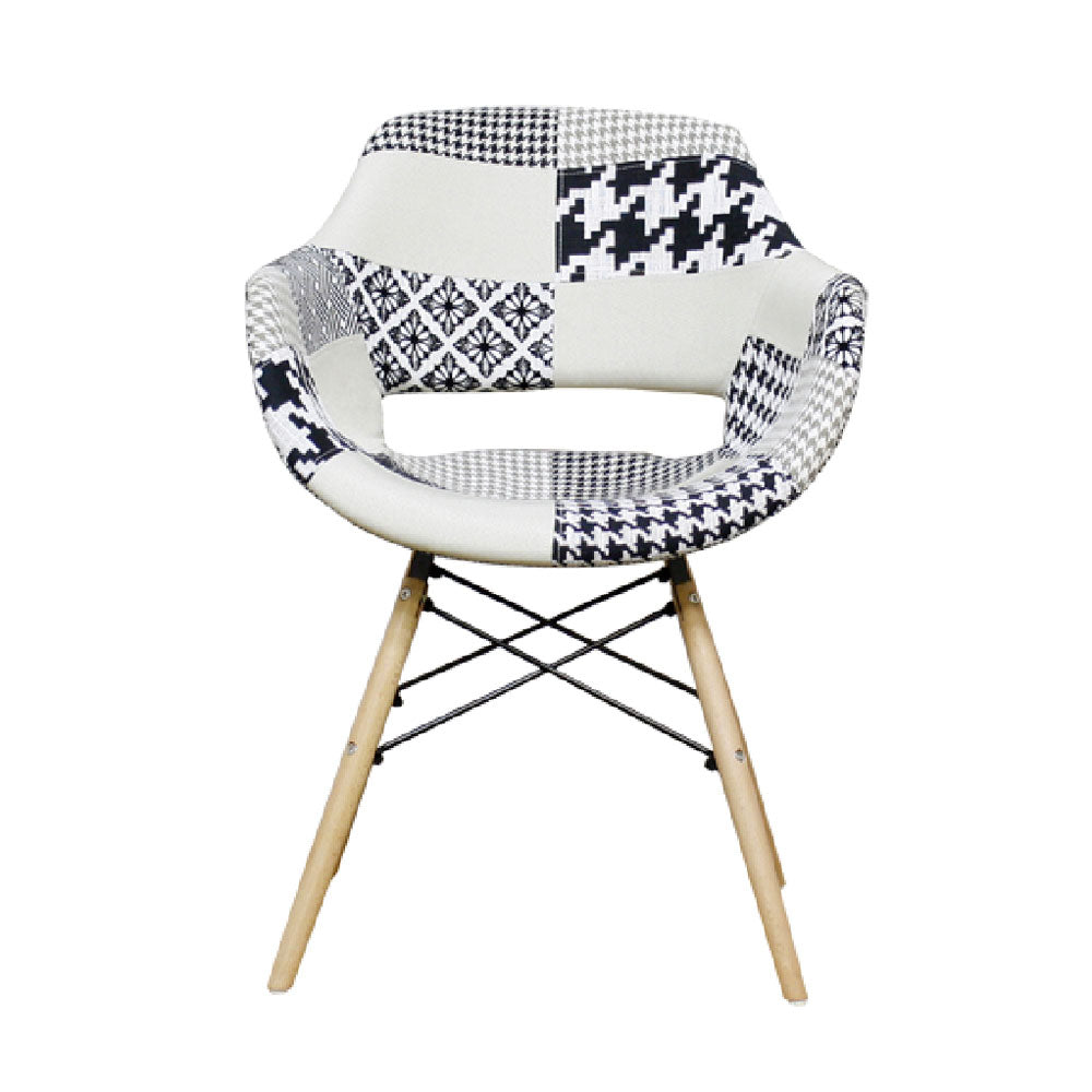 Patchwork Design Chair - Monotone CC-FR-MT