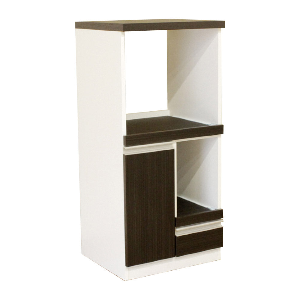 Compact Domestic Microwave Stand with Door RB-02-T-BK