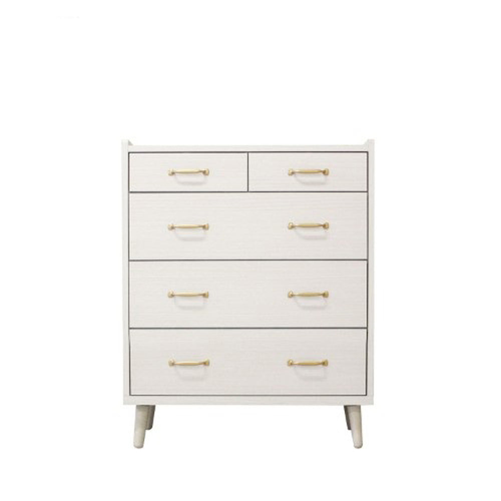 CH-01-80-4-WH Scandinavian Style High Chest