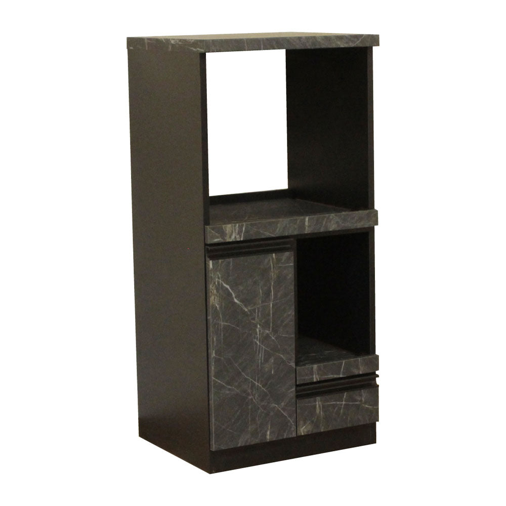 Compact Domestic Microwave Stand with Door RB-02-T-GY