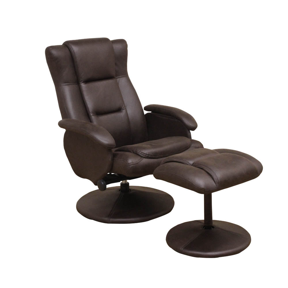 Personal Chair with Ottoman PC-BTN-DBR