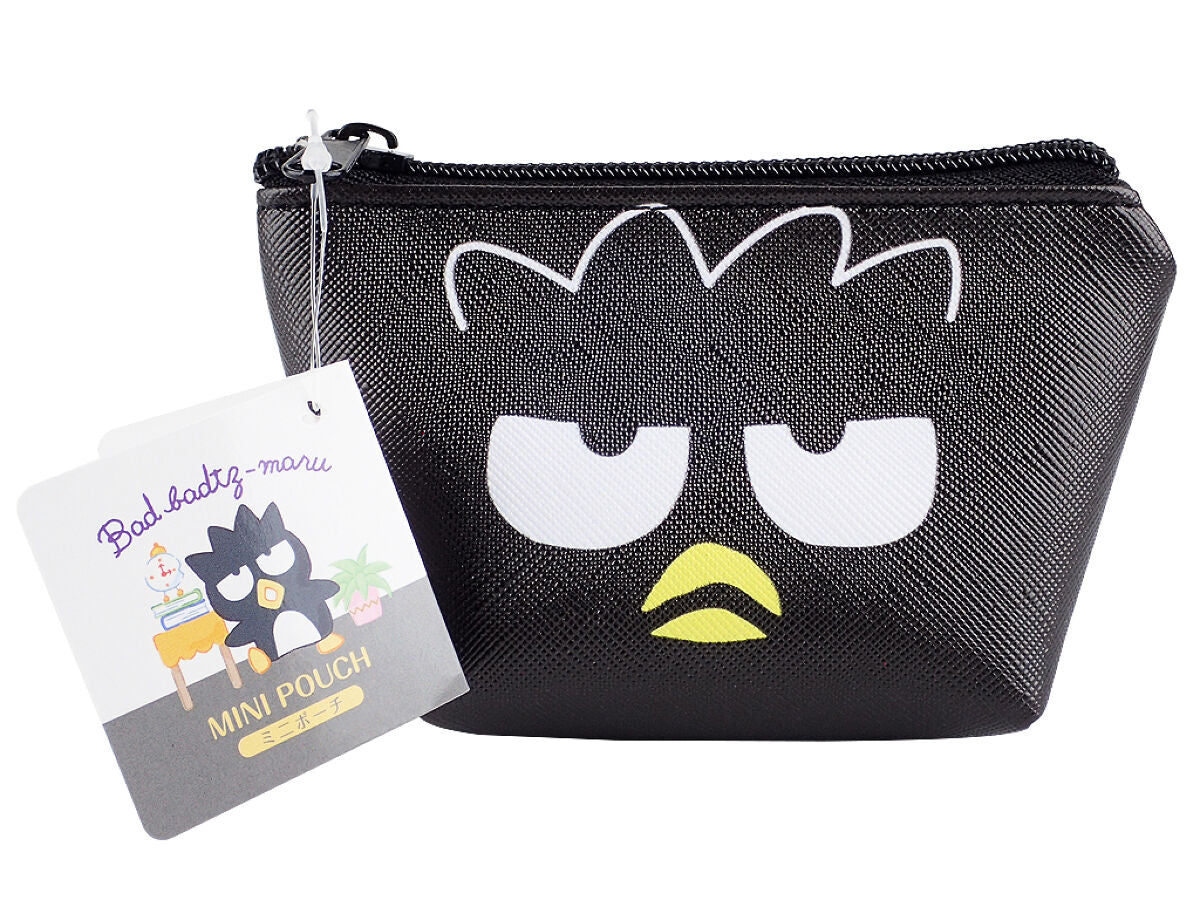 Mini Pouch (Boat Shape) Batsumaru Face