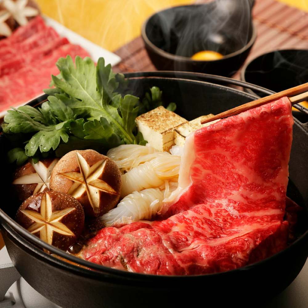 TWMB630 Premium Domestic Beef Michinoku Ouwa Beef Sukiyaki