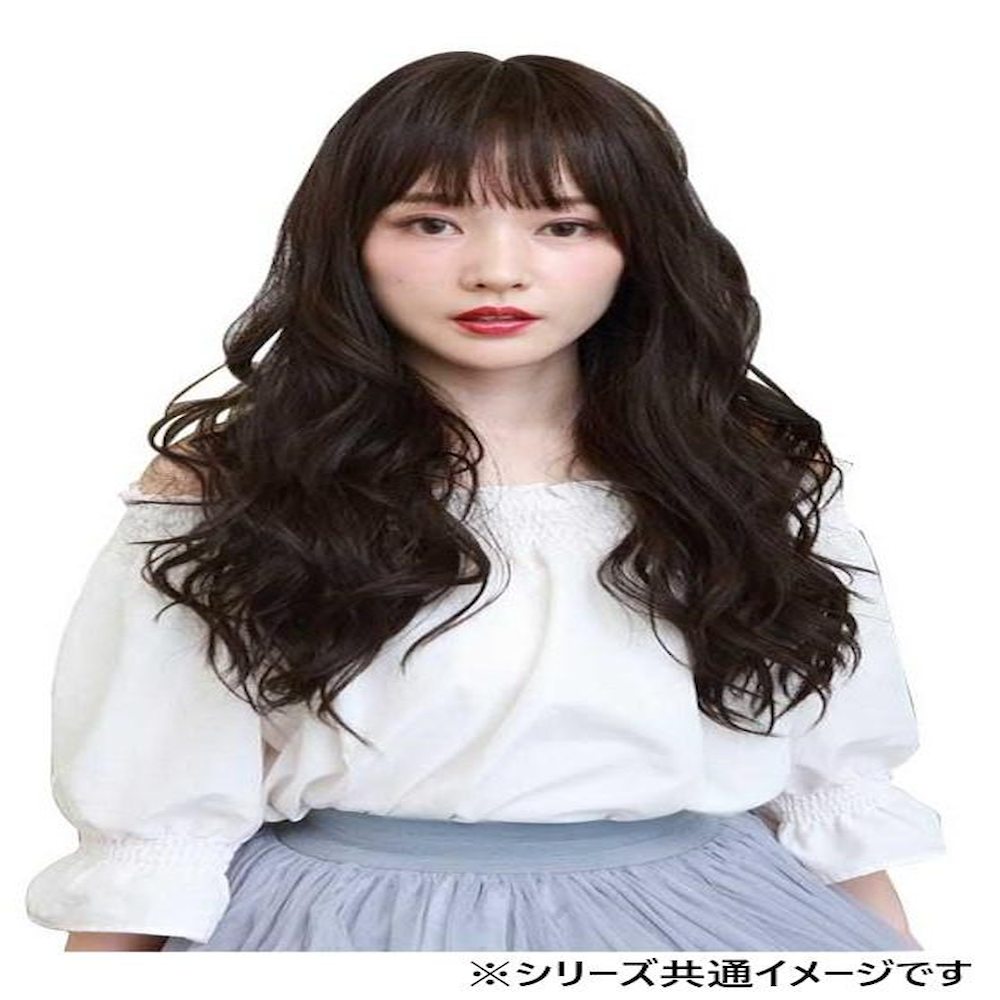 Priscilla All Wig Sheer Wave Long Heat Resistant Chocolate Black