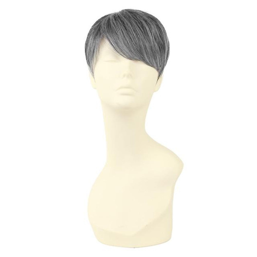 Priscilla Men's 5-Minute Wig Straight Short Heat Resistant