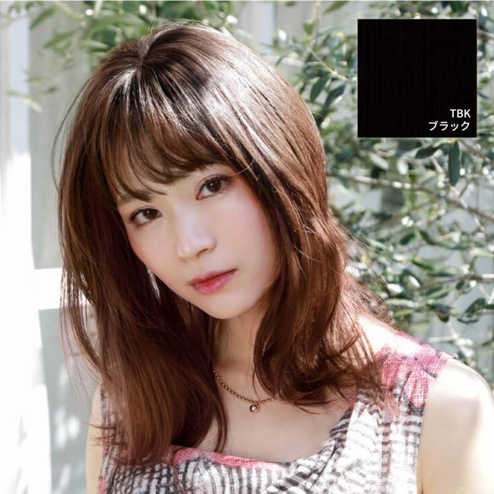 Priscilla Crown Bangs Wig Natural Straight Bangs Heat Resistant