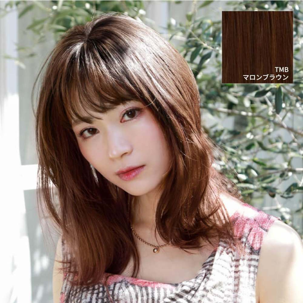 Priscilla Crown Bangs Wig Natural Straight Bangs Heat Resistant