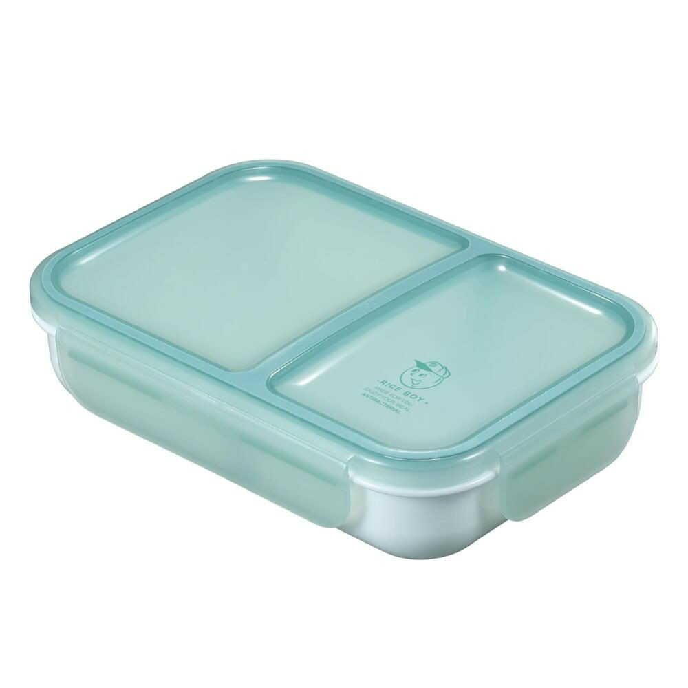 CB Japan Antibacterial Bento Box Rice Boy Green