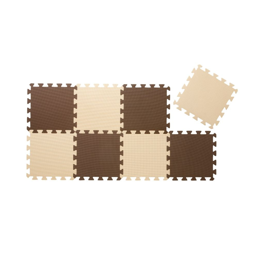 CB Japan Soft Joint Color Mat Chocolate (8 Pieces)