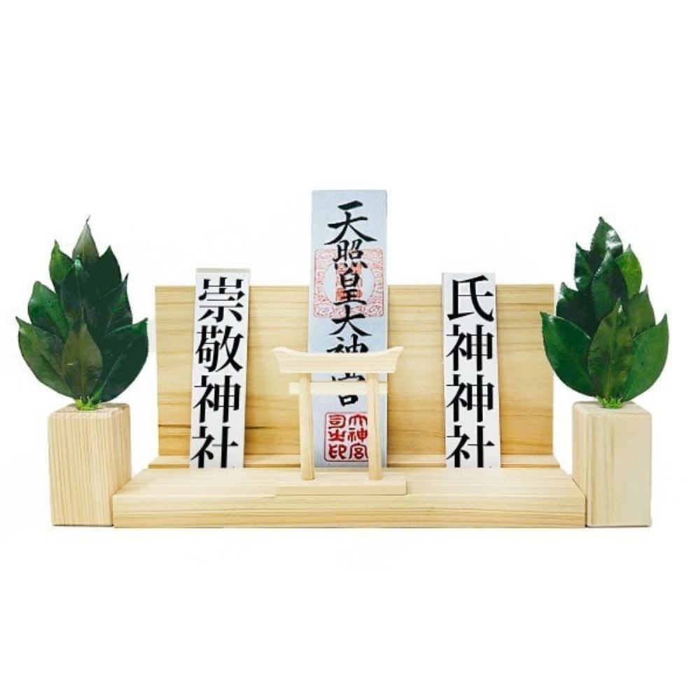 Mini S Sakaki Corner Stand Torii Shrine Large Set ST-036