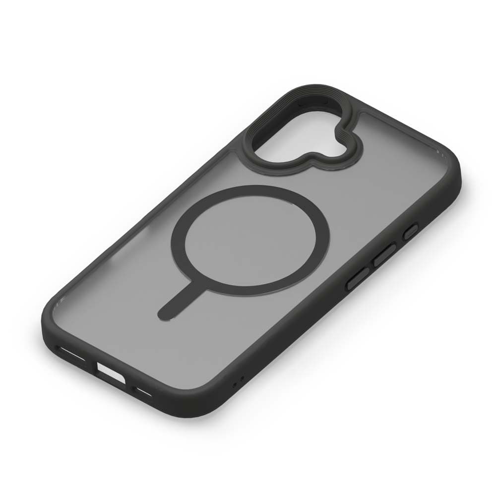 PGA iPhone 16 MagSafe Compatible Hybrid Case Black PG-24AMGPT04BK 30g