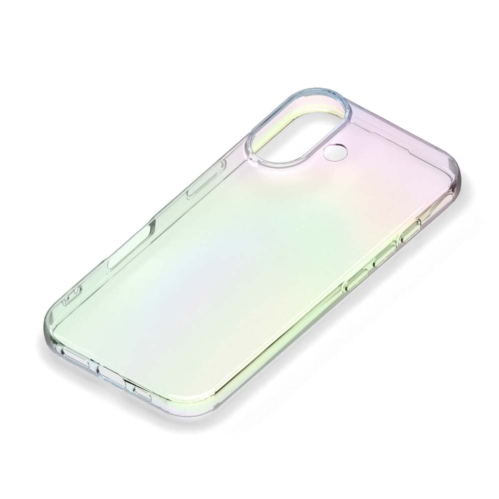 PGA iPhone 16 Clear Soft Case Aurora PG-24ATP02AR 25g
