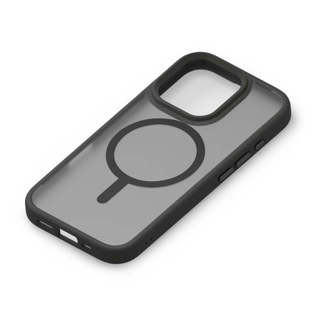 PGA MagSafe Compatible Hybrid Case for iPhone 16 Pro Black PG-24BMGPT04BK 30g
