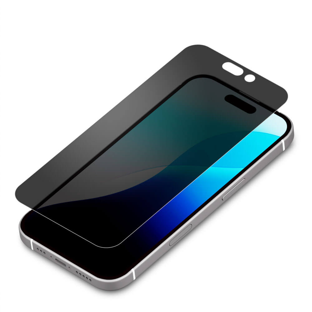 PGA iPhone 16 Pro Liquid Crystal Protection Film Privacy/Anti-Reflection PG-24BMB01 3g