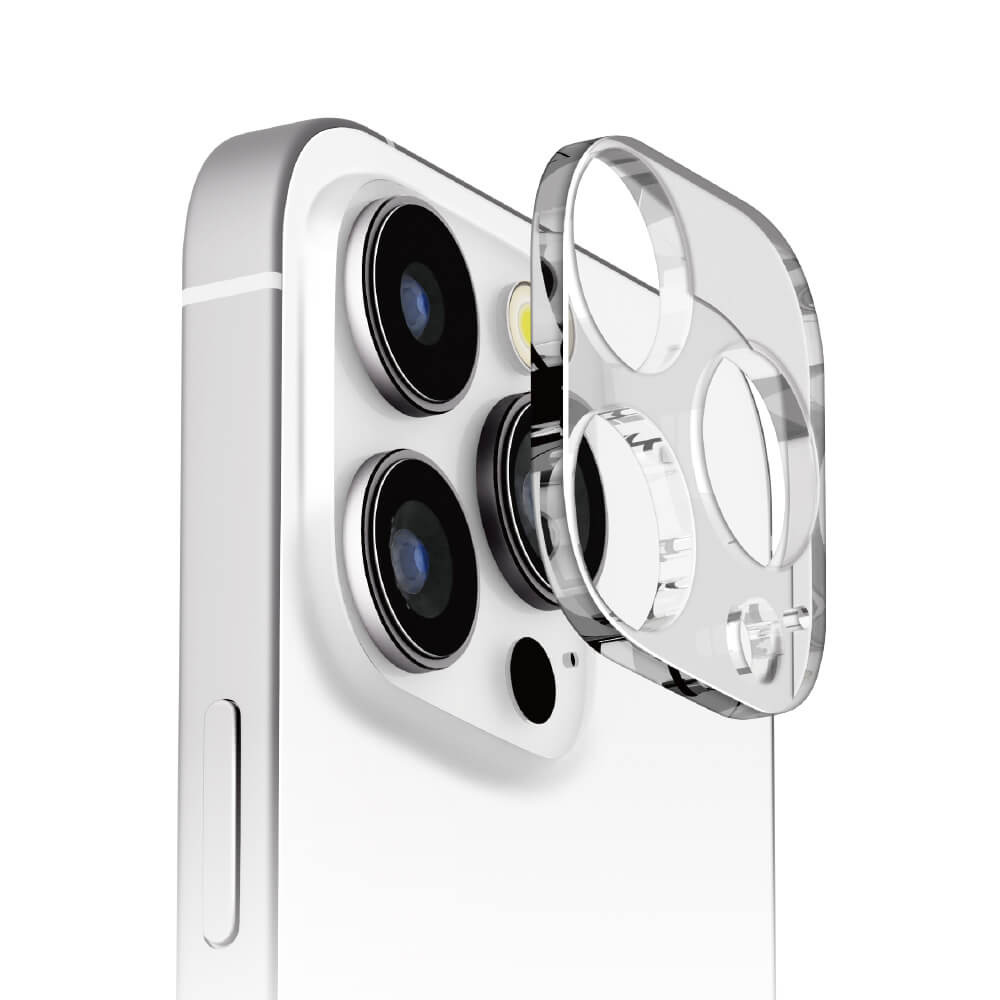 PGA Camera Lens Frame for iPhone 16 Pro/16 Pro Max - Clear 3g