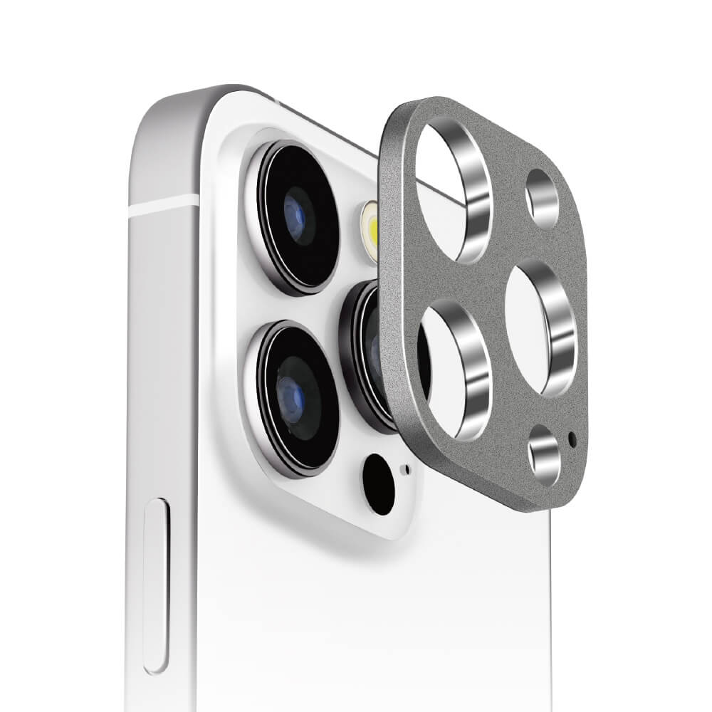 PGA iPhone 16 Pro/16 Pro Max Camera Lens Frame Aluminum Silver 5g