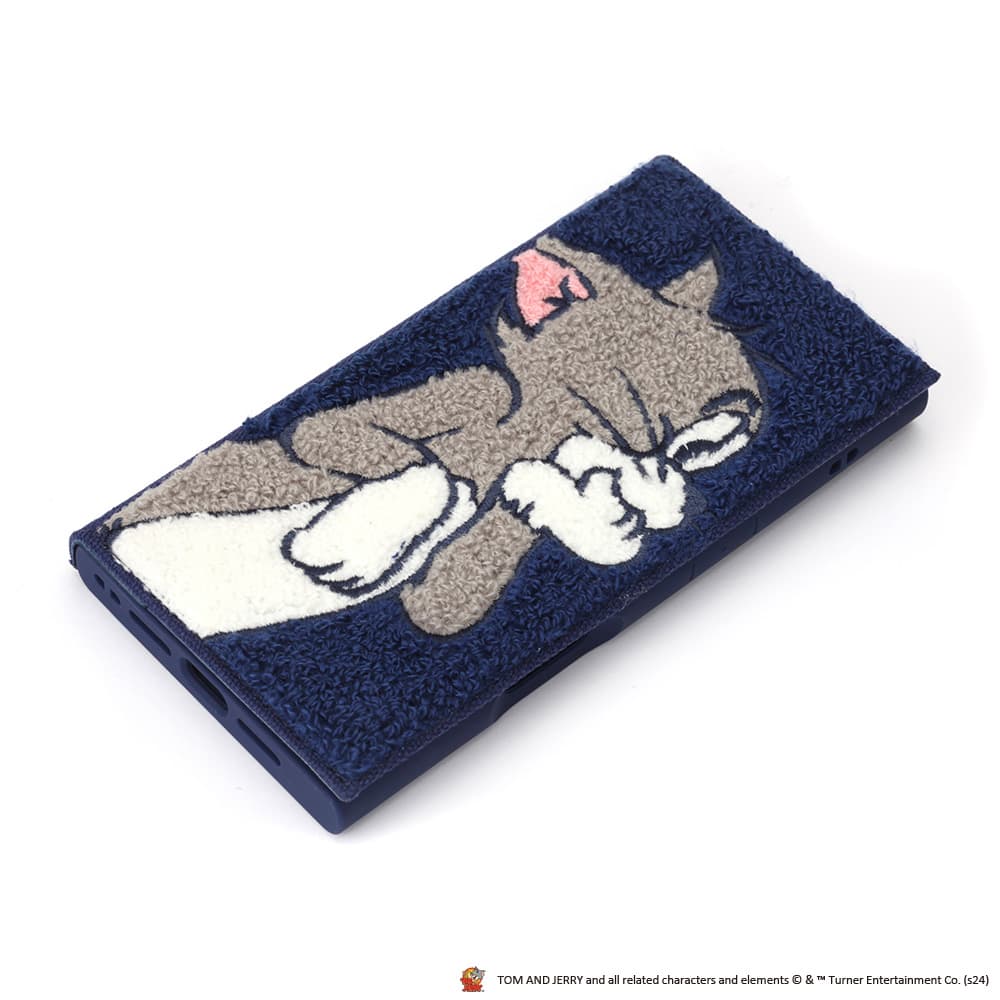PGA Clear Flip Case for iPhone 16 (Sagara Embroidery) Tom PG-W24ACF01TOM